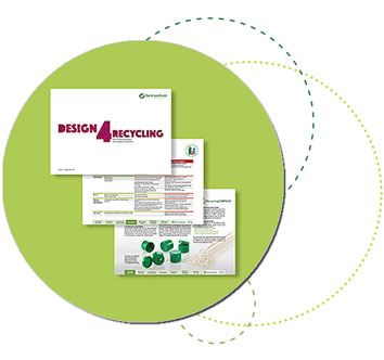 Broschüre vom Grünen Punkt zu Design for Recycling