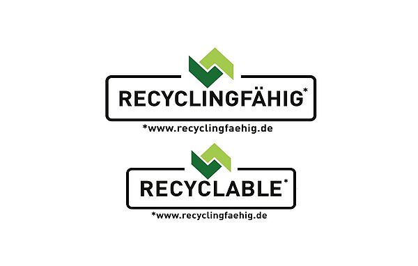 News Bild Der Grüne Punkt upgrades its "Recyclingfähig/Recyclable" label