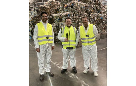 Recycling live - Danone in Eisfeld